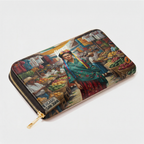 PORTAFOGLIO DONNA GRANDE CON CERNIERA INTEGRALE ZIP-AROUND FRIDA